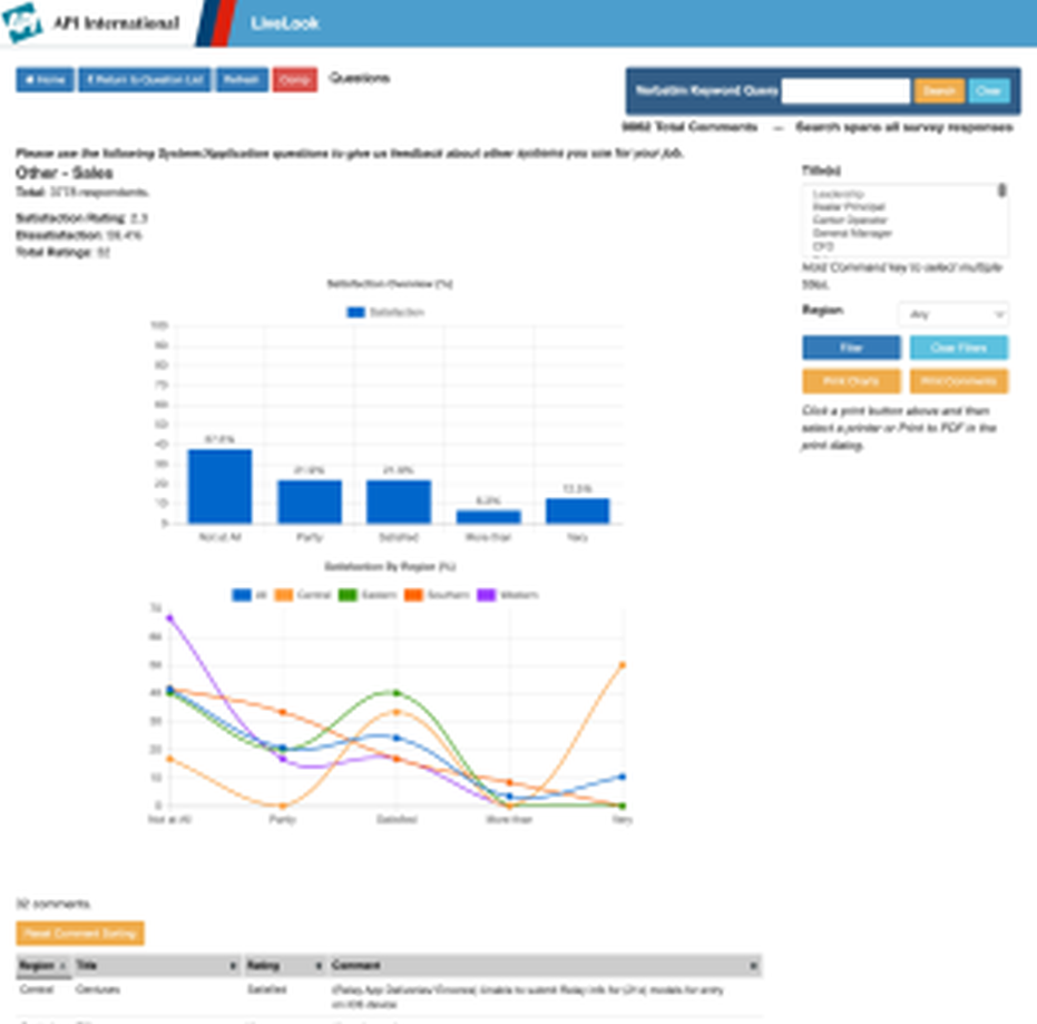 demo page of Live Look